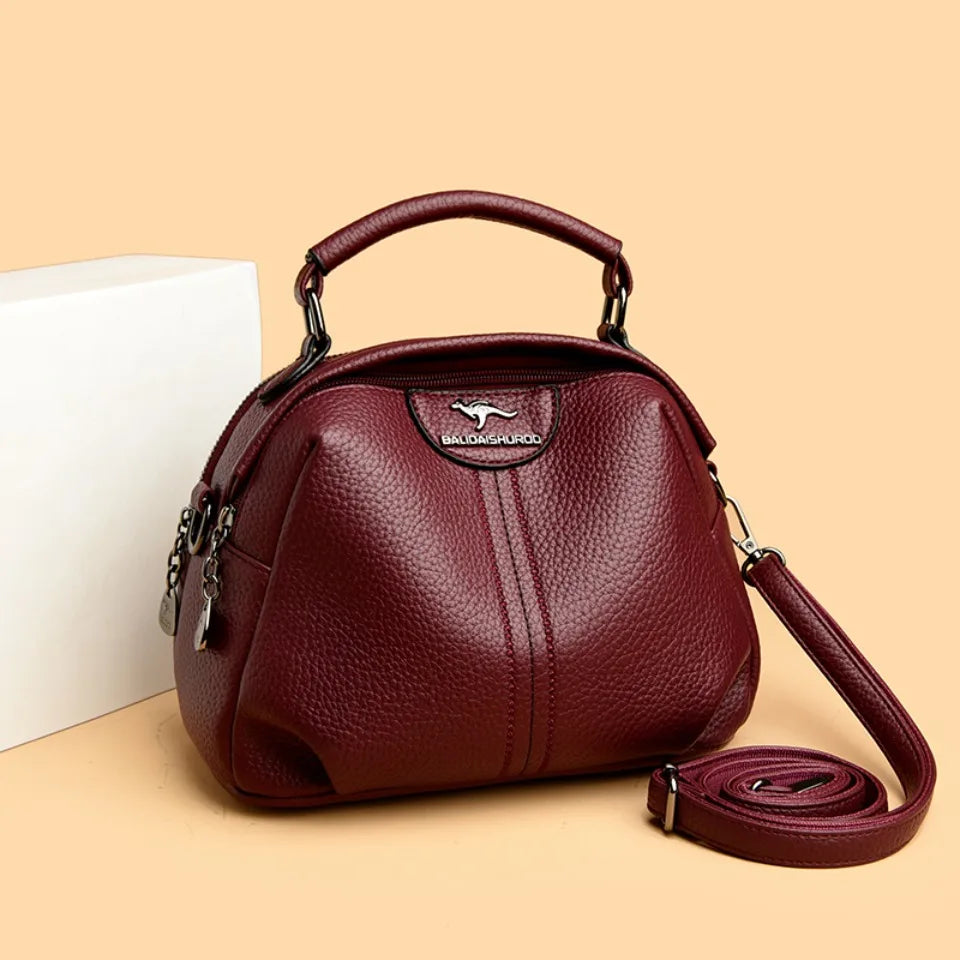 Luxury Handbags Women Bags Soft Leather Shoulder Crossbody Bag Female Handbags