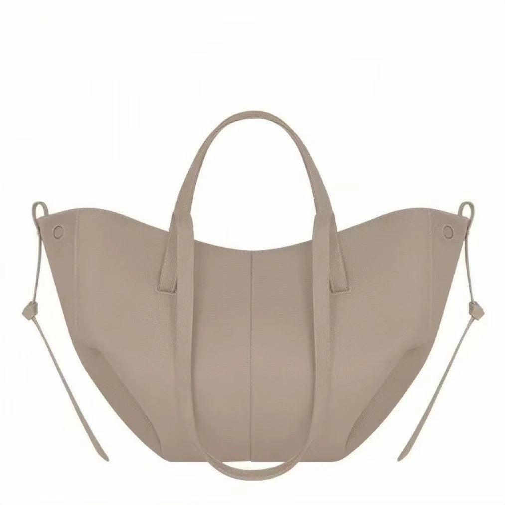 Single-shoulder tote bag genuine leather underarm bag