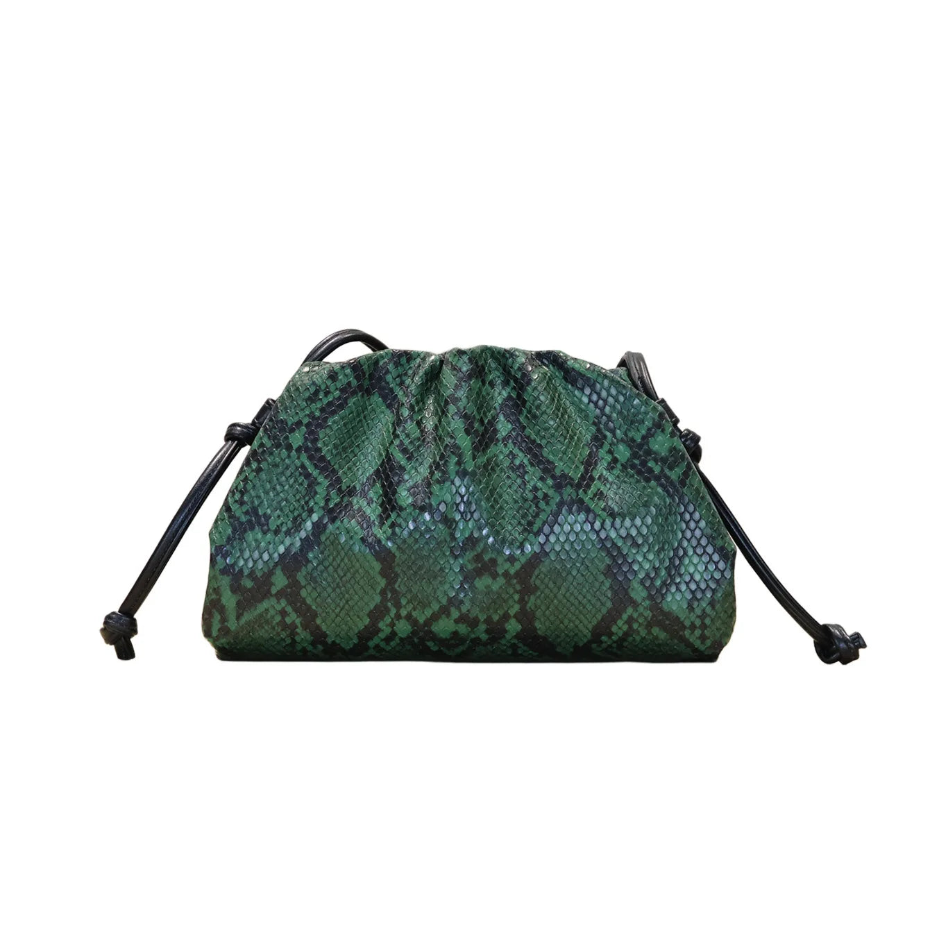 Serpentine Dumpling Bags for Women Luxury Pouch Handbag