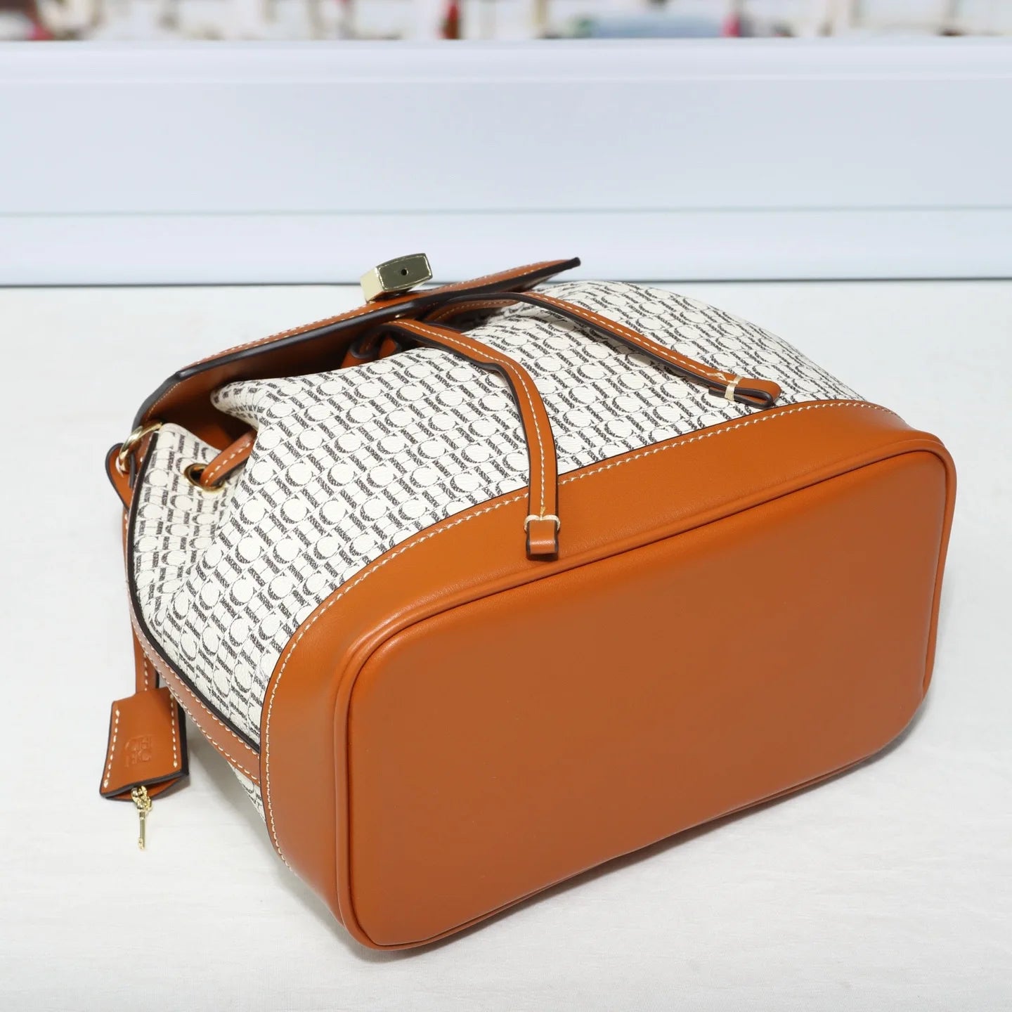 Women's Backpacks Luxury Minimalist Design with Trendy Letters
