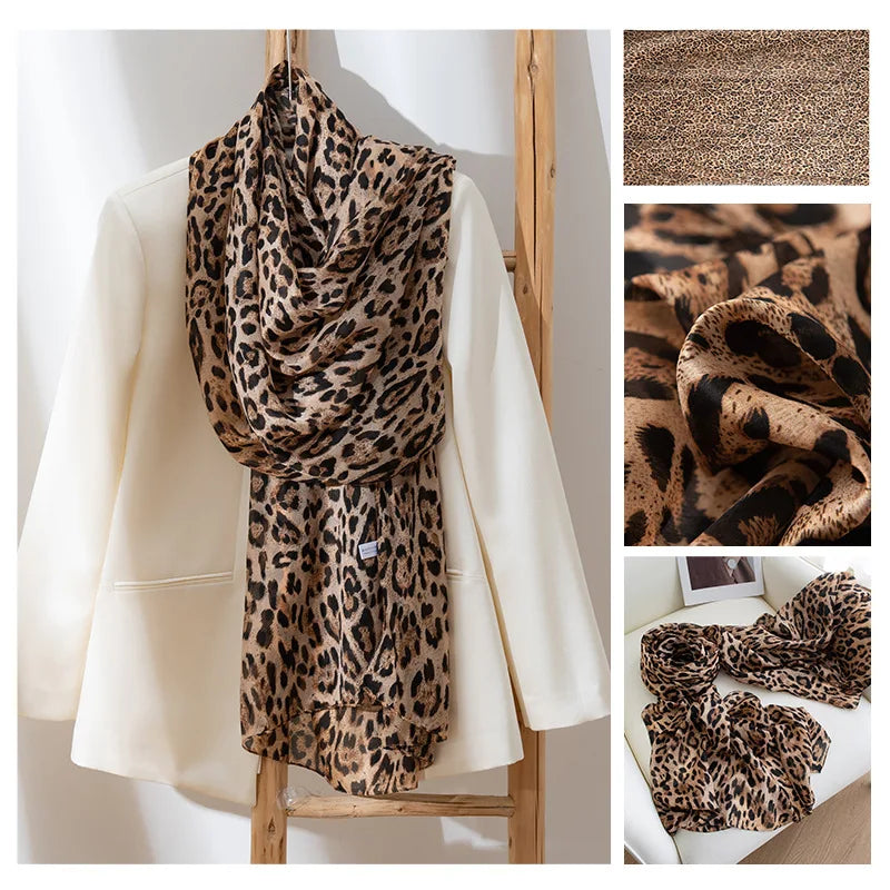 Luxury 100% Mulberry Silk Scarf Thin Breathable Shawl