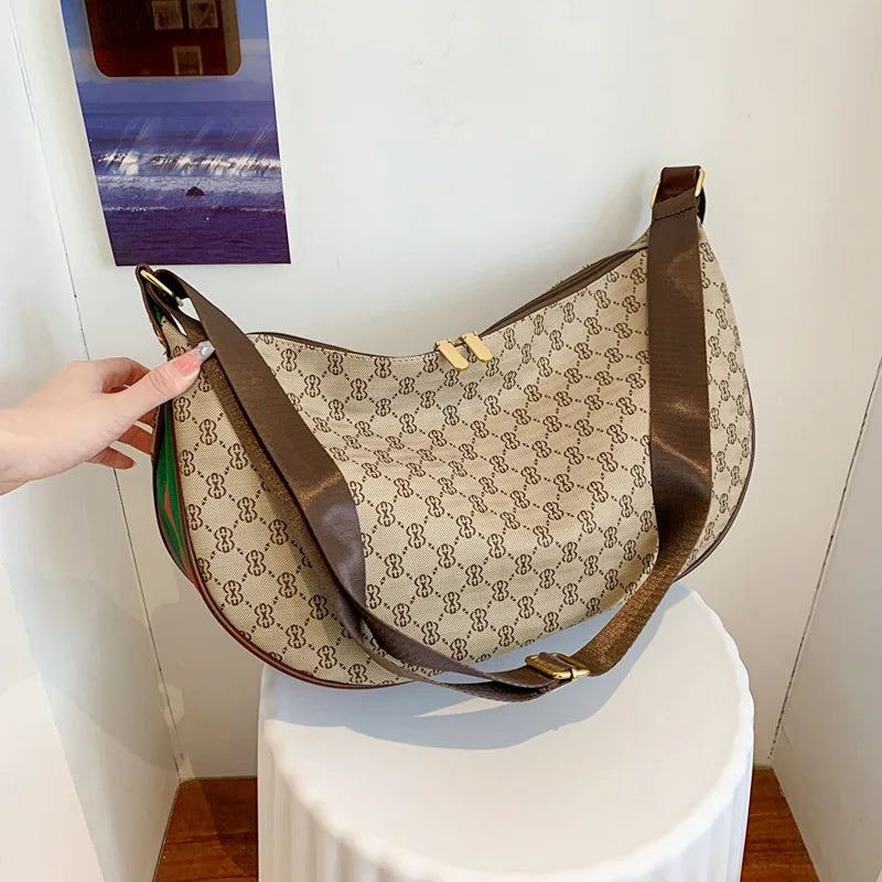 Niche dumpling women's bag large capacity fashion single shoulder crossbody bag