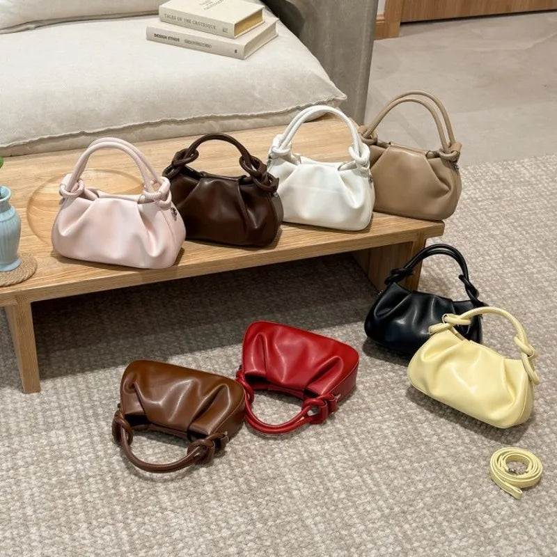 Mini Daily Carry Leather Crossbody Bag High End Classic Vintage Craft Tote Bag