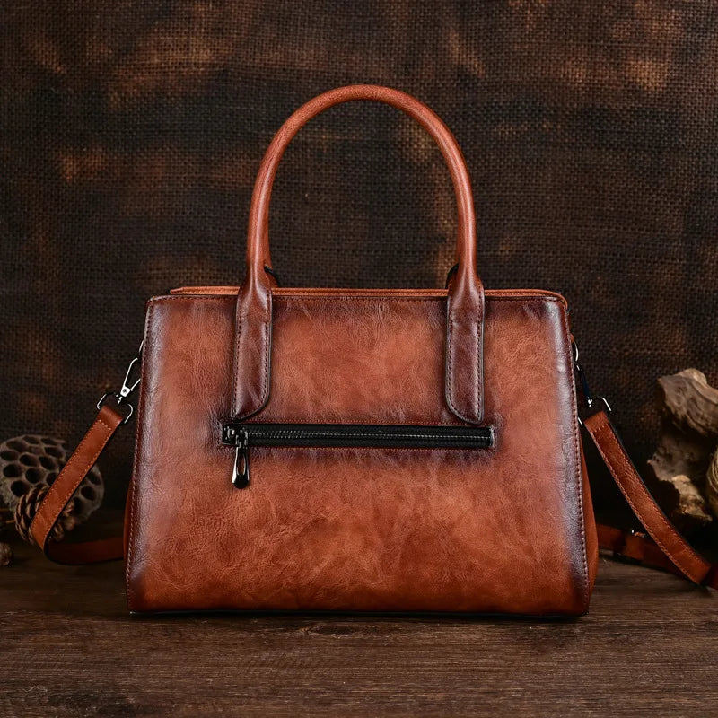 Vintage Embossed Women's Bag Shoulder Crossbody Handbag