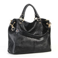 Genuine Leather Tote Handbag Casual Shoulder Bags Commuter Large Crossbody Bag