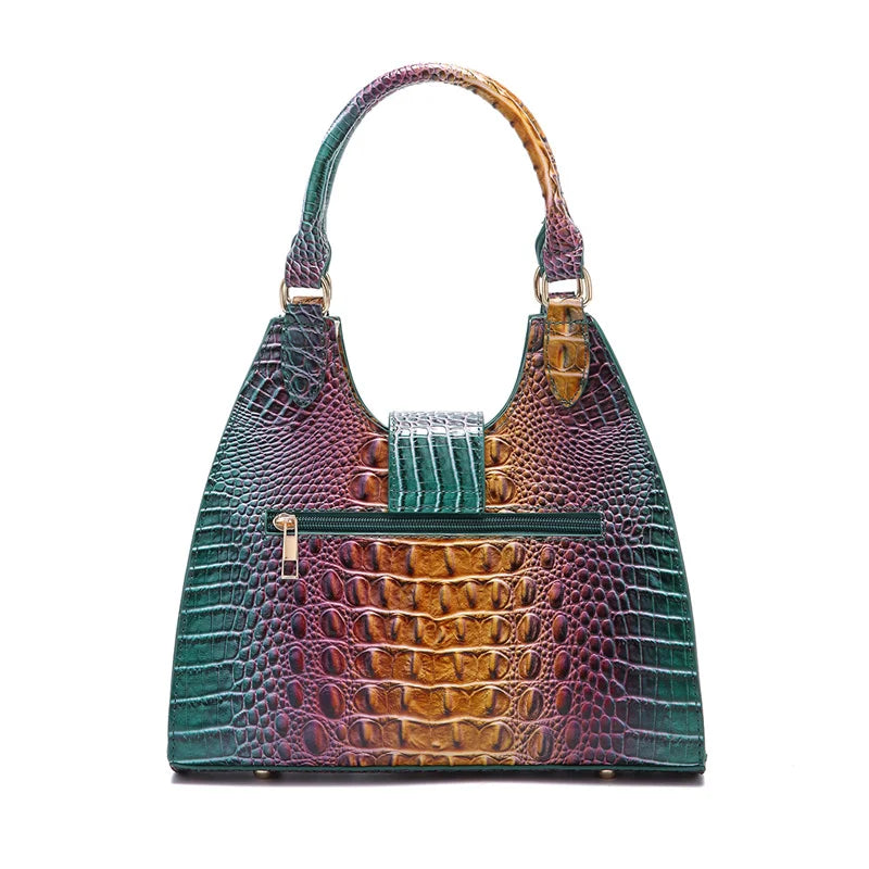 Women Vintage PU Leather Crossbody Handbag Fashion Design Shoulder Messenger Bag