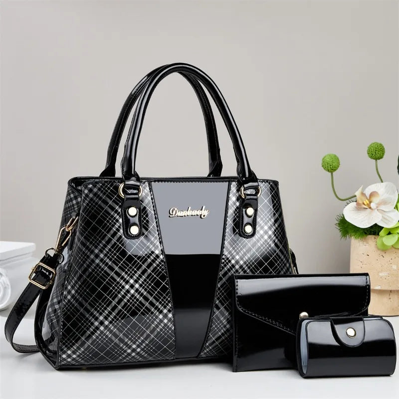 3Piece Set Women's Bag Trendy Fashion Niche