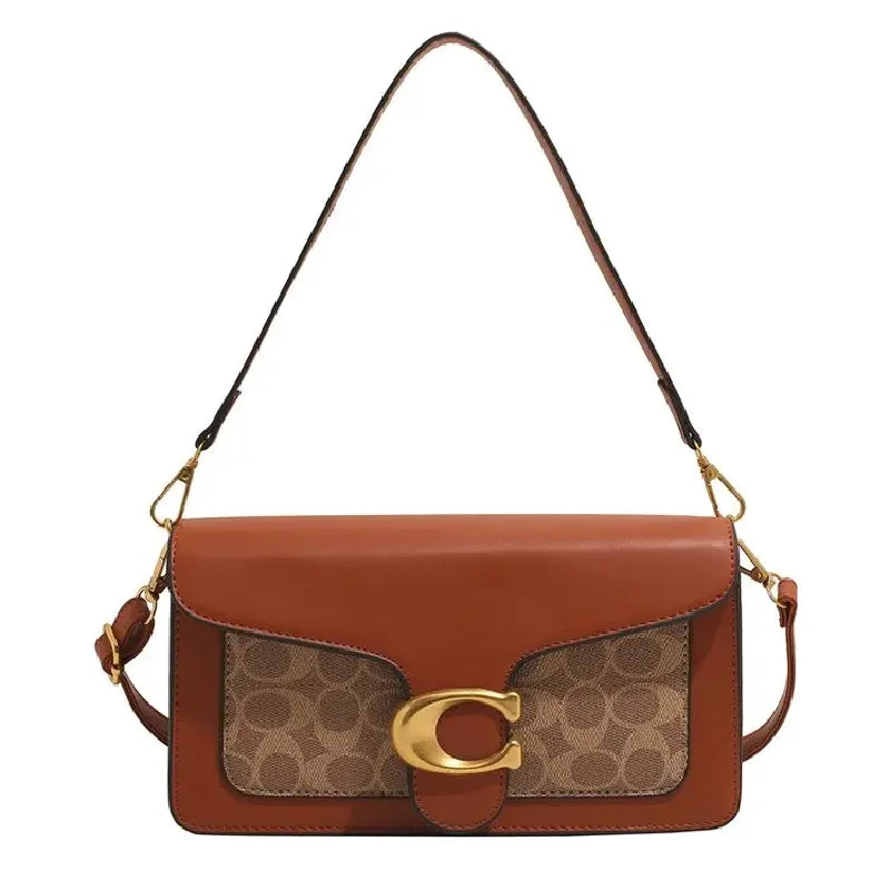 Luxury Design Large Capacity Elegant Vintage Leather Tote