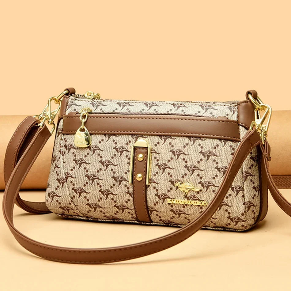 Women Fashion Printed Purses and Handbags Luxury Designer Shoulder Crossbody Bags