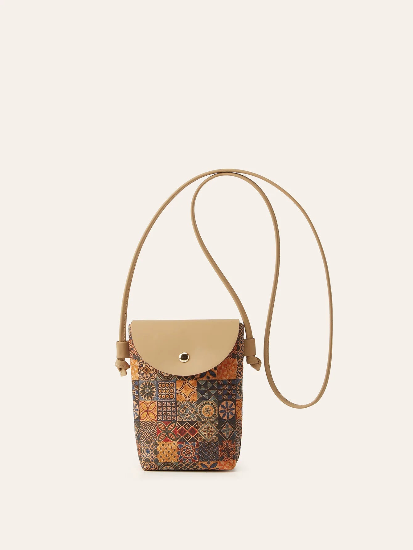 Multi-element Bark Style Mobile Phone Bag Fashion Style