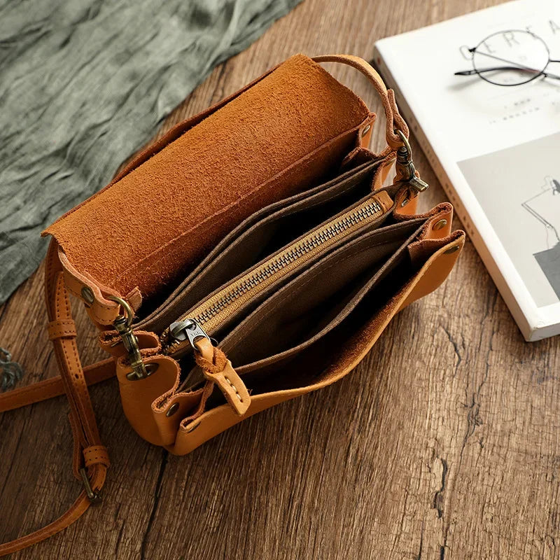 High Quality Genuine Leather Women Crossbody Bag