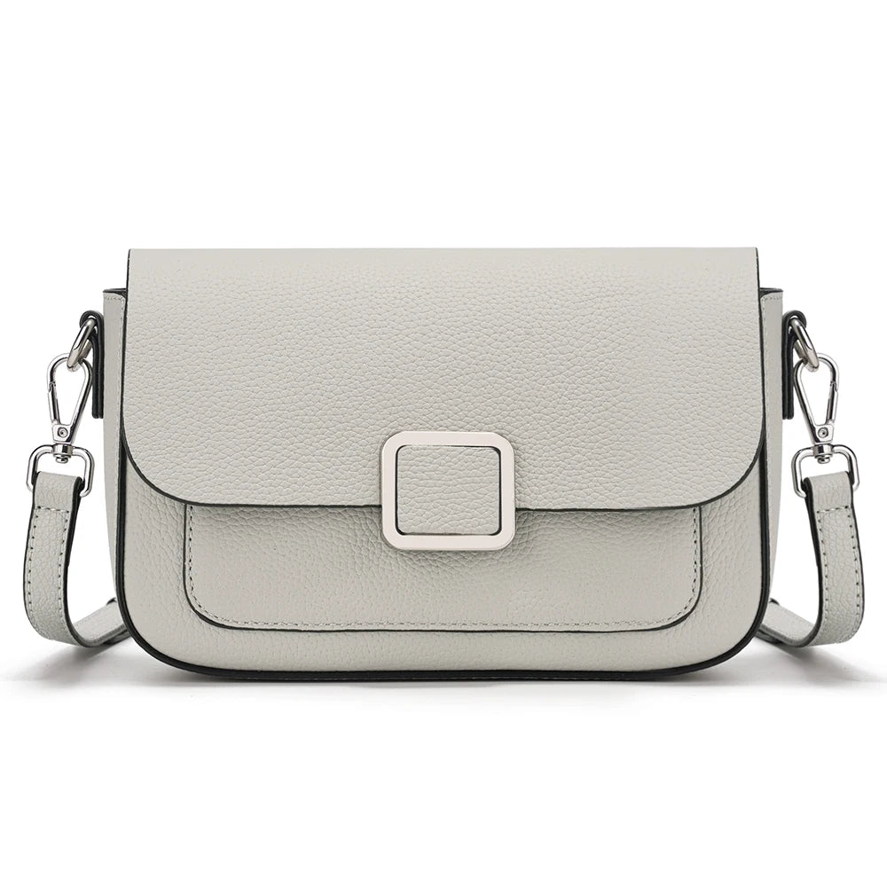 Premium Design Arm Bag Genuine Leather Bag Fashion Square Shoulder Crossbody Bag