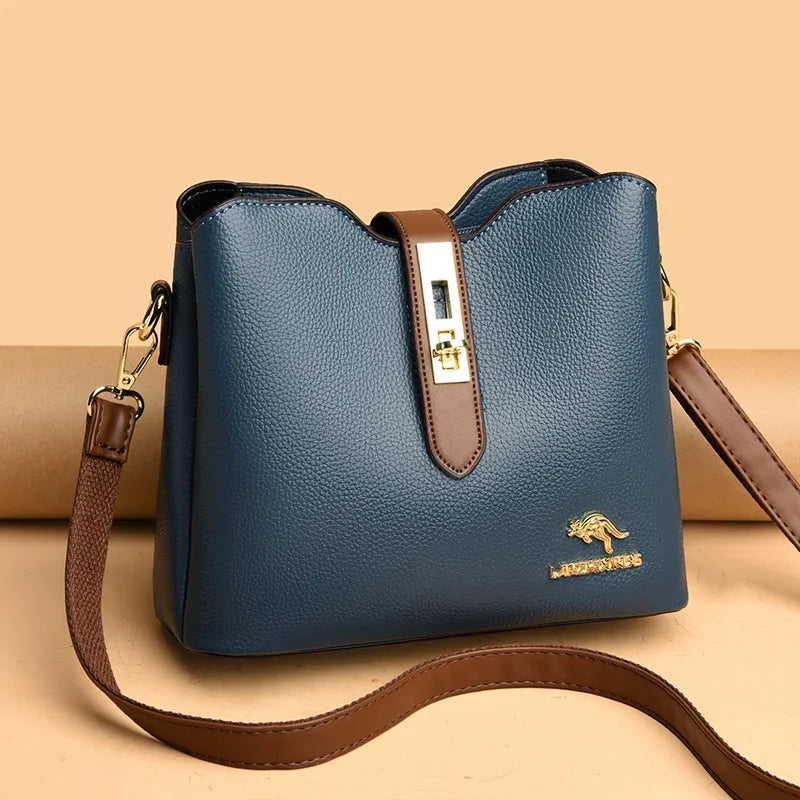 Fashion Concise Light Luxury Versatile Style Bag New High-quality Large Capacity