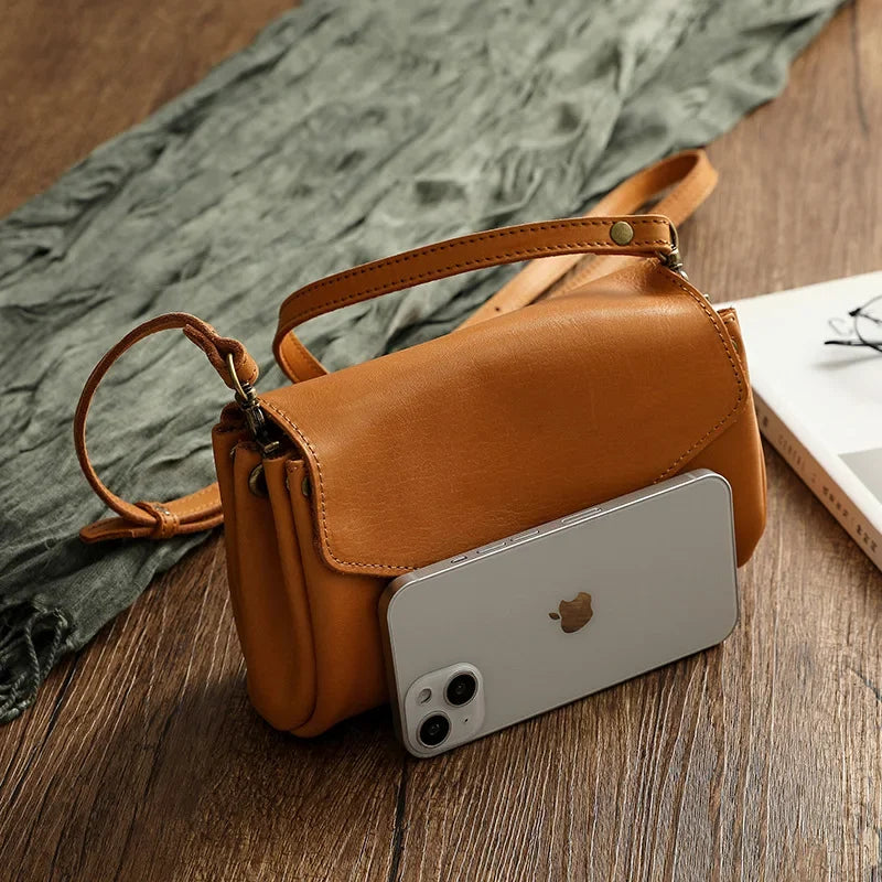 High Quality Genuine Leather Women Crossbody Bag