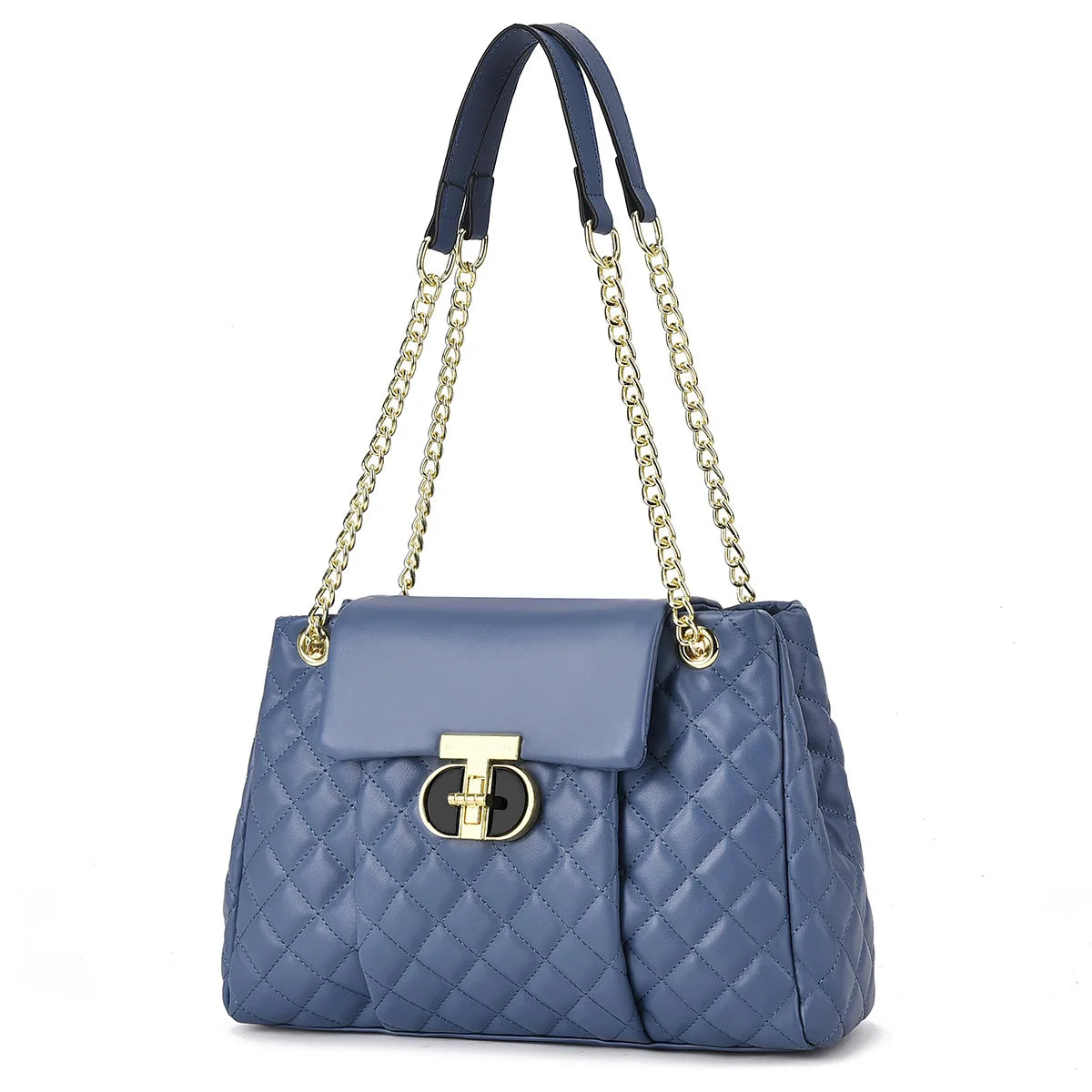 Luxury Brand Design Women Fashion Handbag Diamond Grid Pattern Single Shoulder Bag