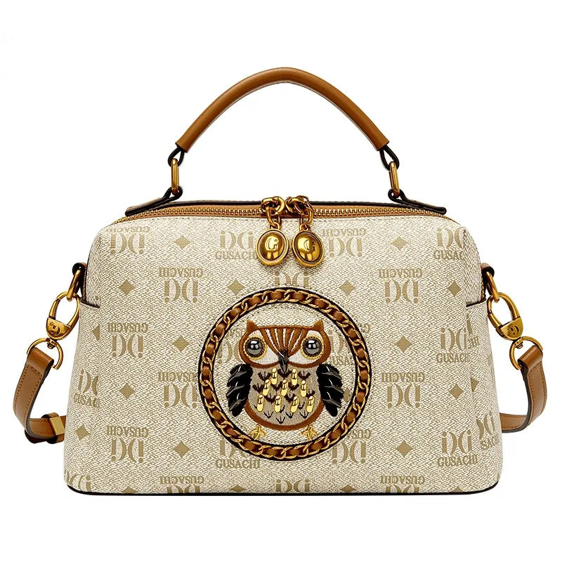 Fashionable Handbag Retro Single Shoulder Crossbody Bag
