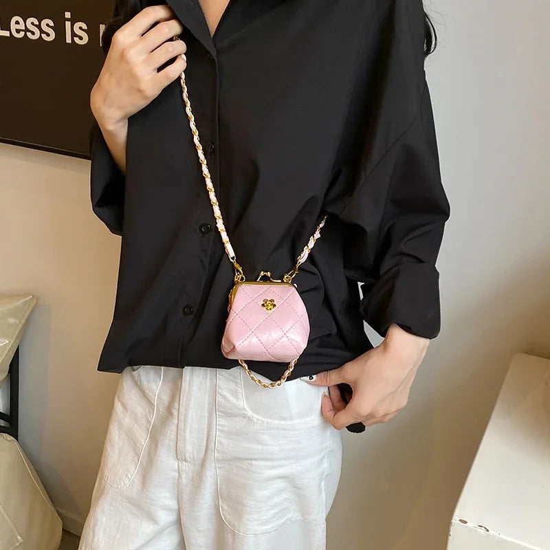 Super Mini Crossbody Bag Luxury Design Coin Purse