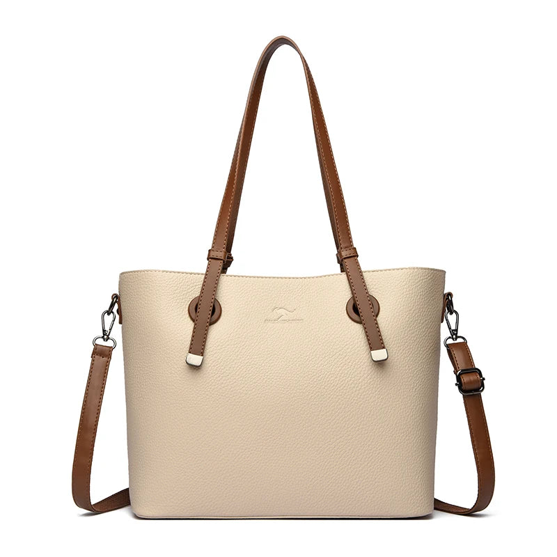 Women Soft Leather Handbags Luxury Shoulder Crossbody Bag