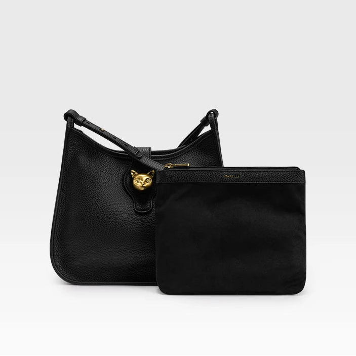Natural Cattle Leather Bucket Bag Versatile & Chic