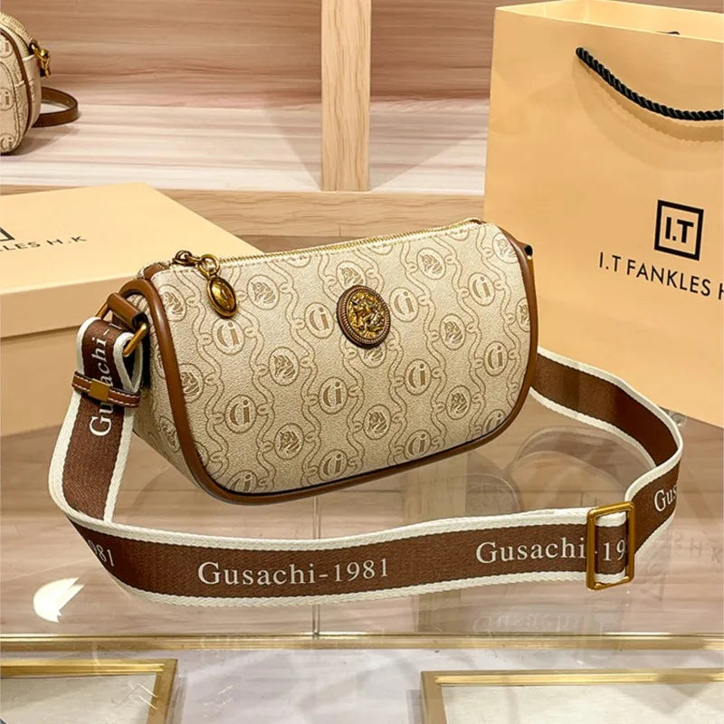 High-end dumpling bag single shoulder small crossbody bag