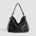 Large-Capacity Multi-Functional PU Leather Crossbody Bag