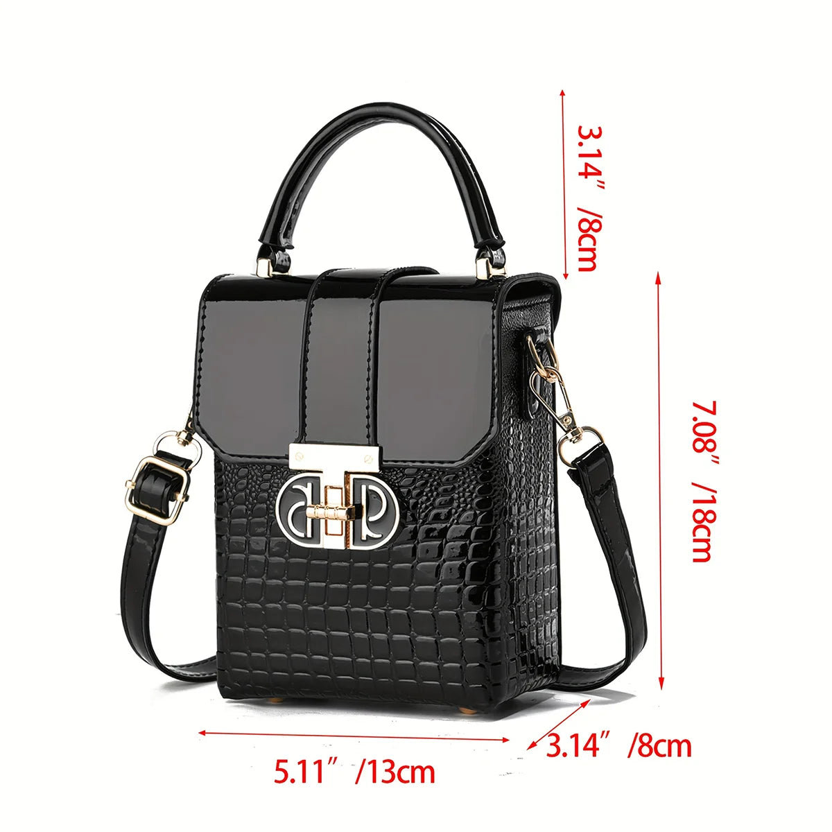 Crossbody Bag Fashion Women's Shoulder Bag Mobile Phone Bag Wallet Flap Bag