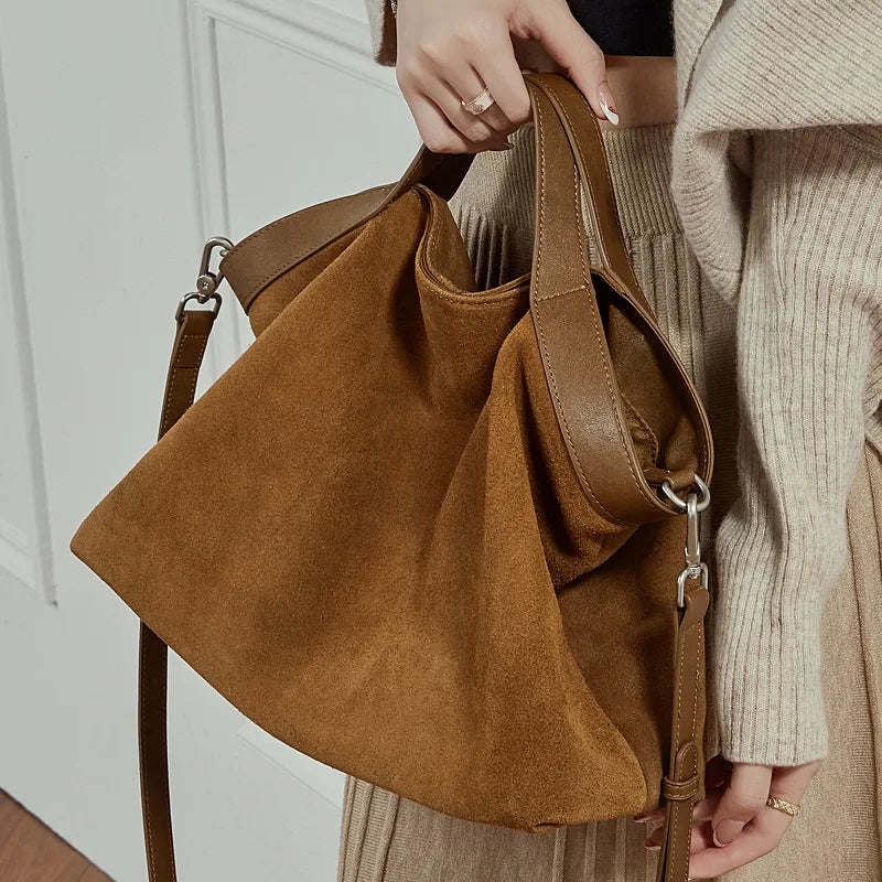 Genuine Leather Handbags Large Capacity Crossbody Bag
