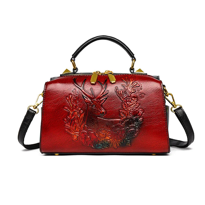 Stylish Tote Bags For Women Shoulder Crossbody Bags Leather Pillow Style Handbag
