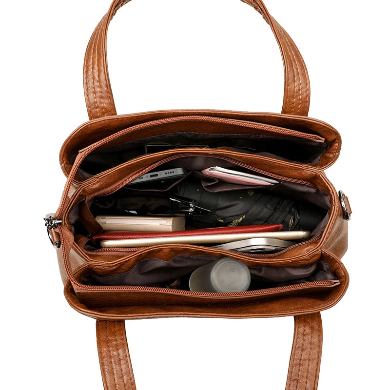 Luxury Handbags Women Leather Shoulder Bag Designer Ladies Crossbody Bag