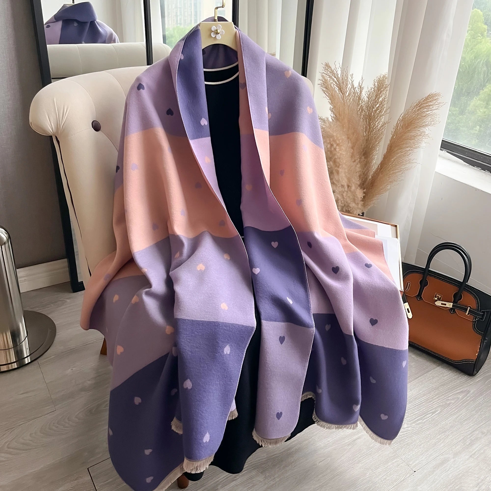 Cashmere Scarf for Women Shawl Wrap Pashmina Luxury Scarf