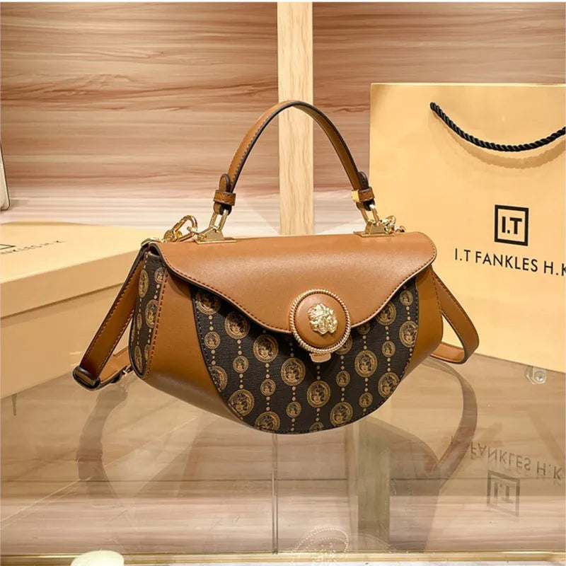 Luxury brand  high-end single shoulder fashion crossbody bag