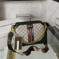 Fashionable Cool Women's Bag PU Leather Crossbody Shoulder Handbag Square Shape