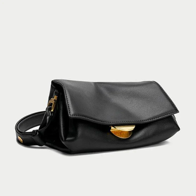 Leather Shoulder Crossbody Multi Pockets Adjustable Strap Purse Luxury Handbag