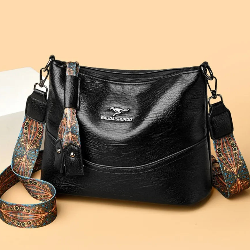 Soft Leather Crossbody Bags Women Bags Designer Vintage Casual Shoulder Bag