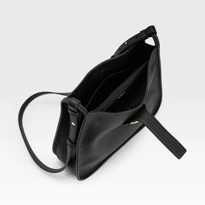 Natural Cattle Leather Bucket Bag Versatile & Chic