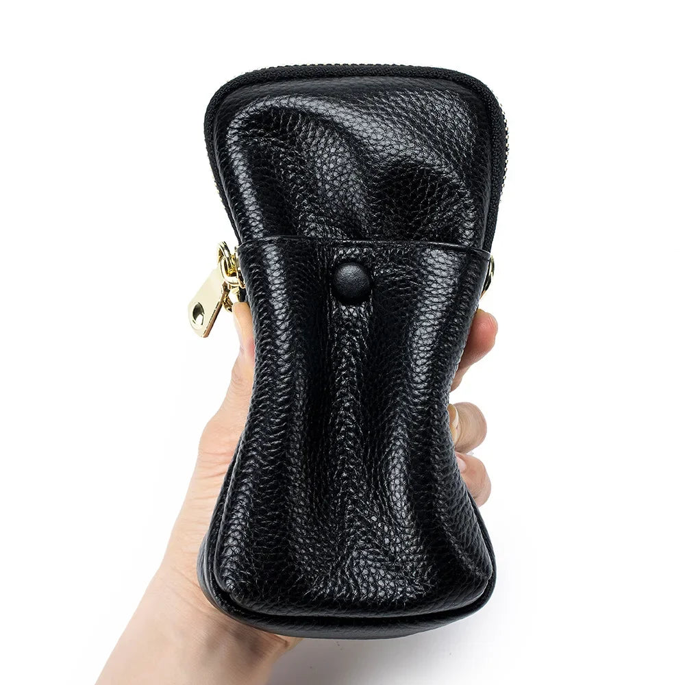Mini Vertical Design Crossbody Female Bag Cow Leather Mobile Phone Bag Fashion