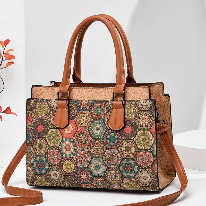 Luxury Handbags Printed Design Female Shoulder Crossbody Sac Large Capacity