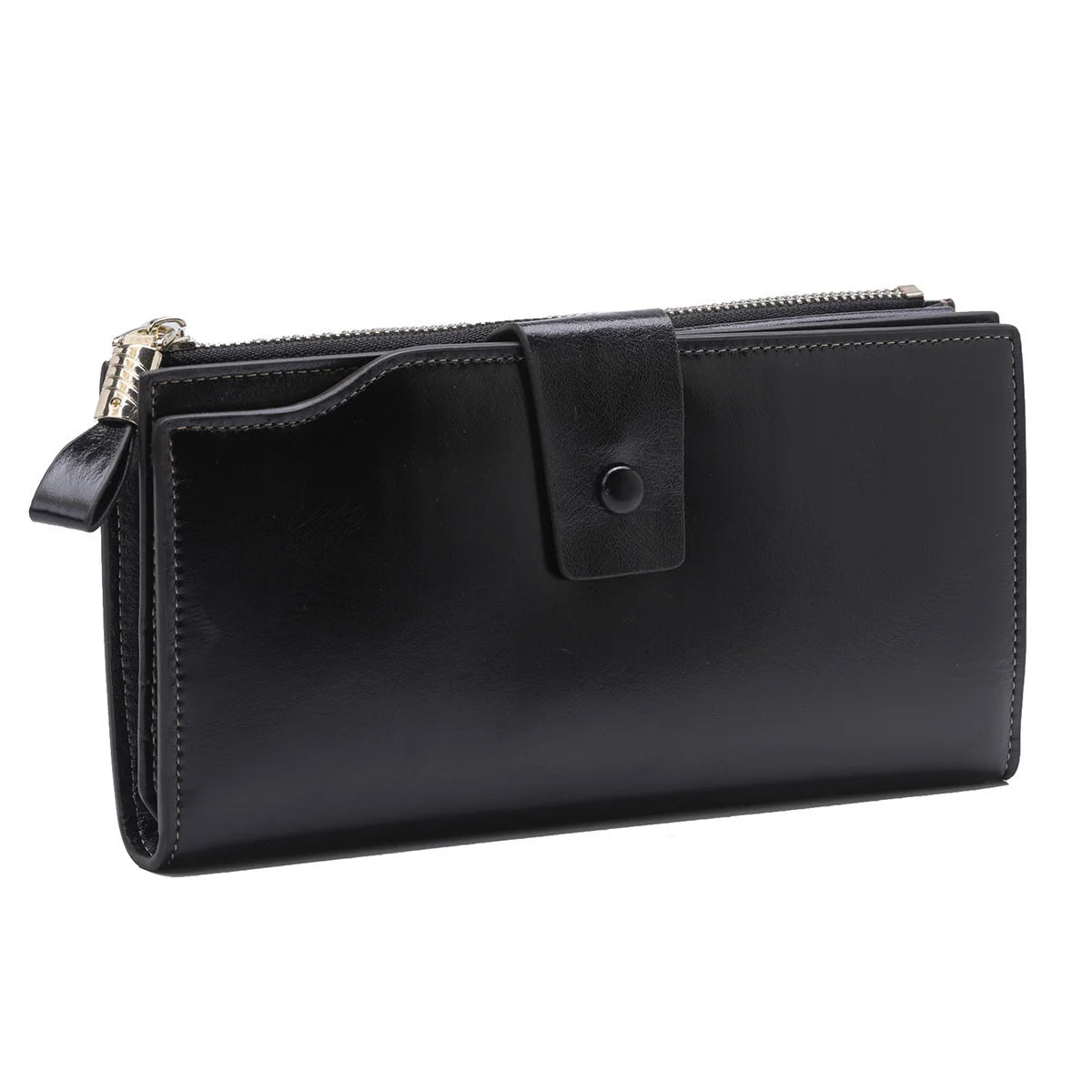 Women Leather Wallet For Cell Phone Genuine Leather Purse Coin Purse