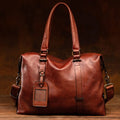 Handmade crossbody bag European and American fashion genuine leather travel bag