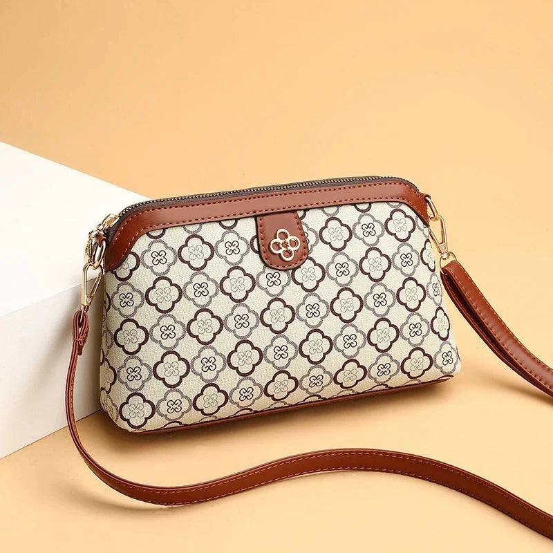 High Quality PU Leather Women Small Crossbody Bag Luxury Phone Satchels