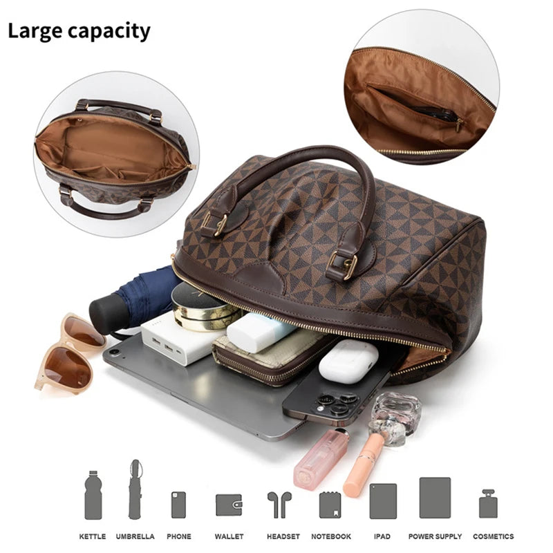 Fashionable Women's Bag Trend Brand Casual Versatile Shell Bag Large Capacity