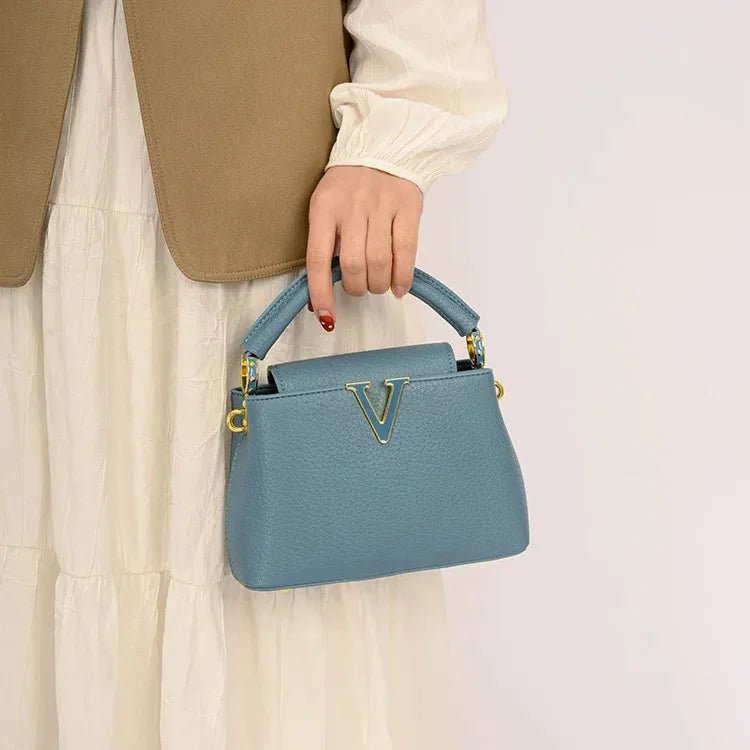 Luxury Fashion Leather Handbag Shell Messenger Bags
