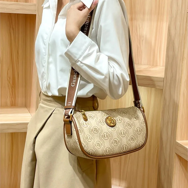 High-end dumpling bag single shoulder small crossbody bag