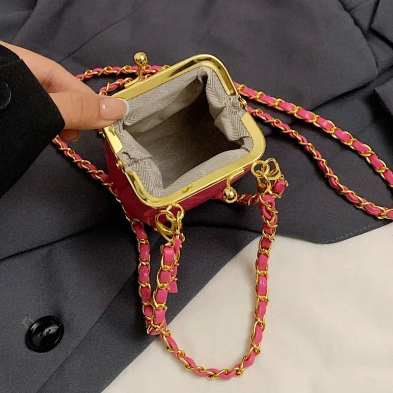 Super Mini Crossbody Bag Luxury Design Coin Purse