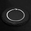 925 sterling silver Snake Chain Bracelet Classic Charm Bracelet