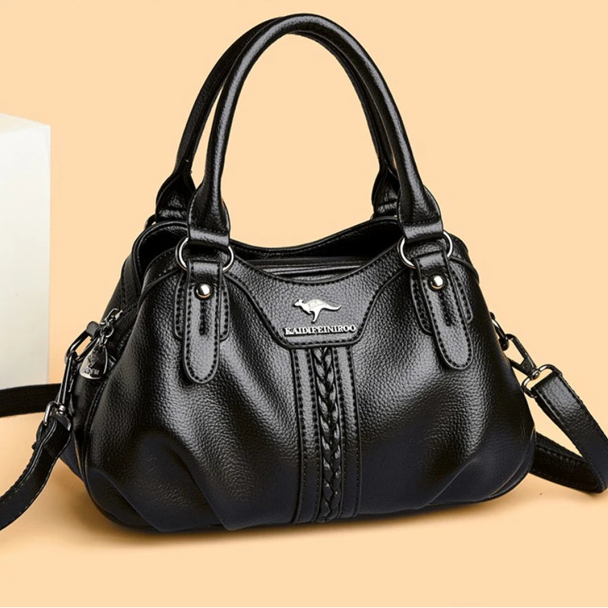 Genuine Brand Top Quality Handbags 3 Layers Luxury Small Casual Tote Bag