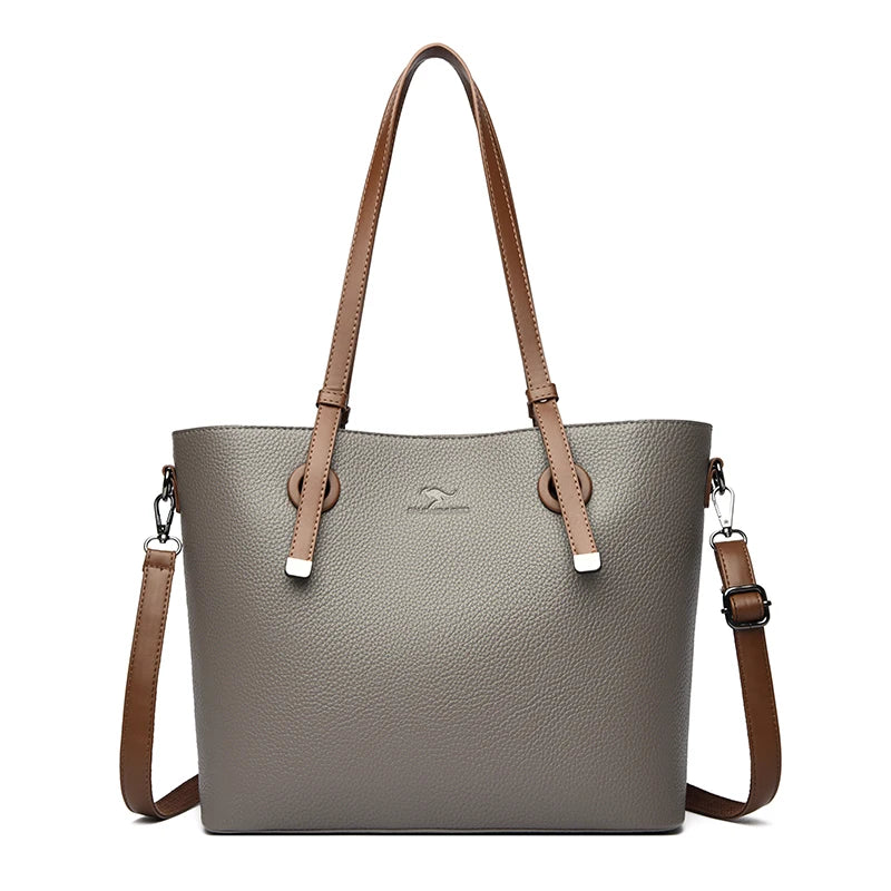 Women Soft Leather Handbags Luxury Shoulder Crossbody Bag