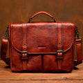 Genuine Leather Handbag Men's Business Commute Document Bag