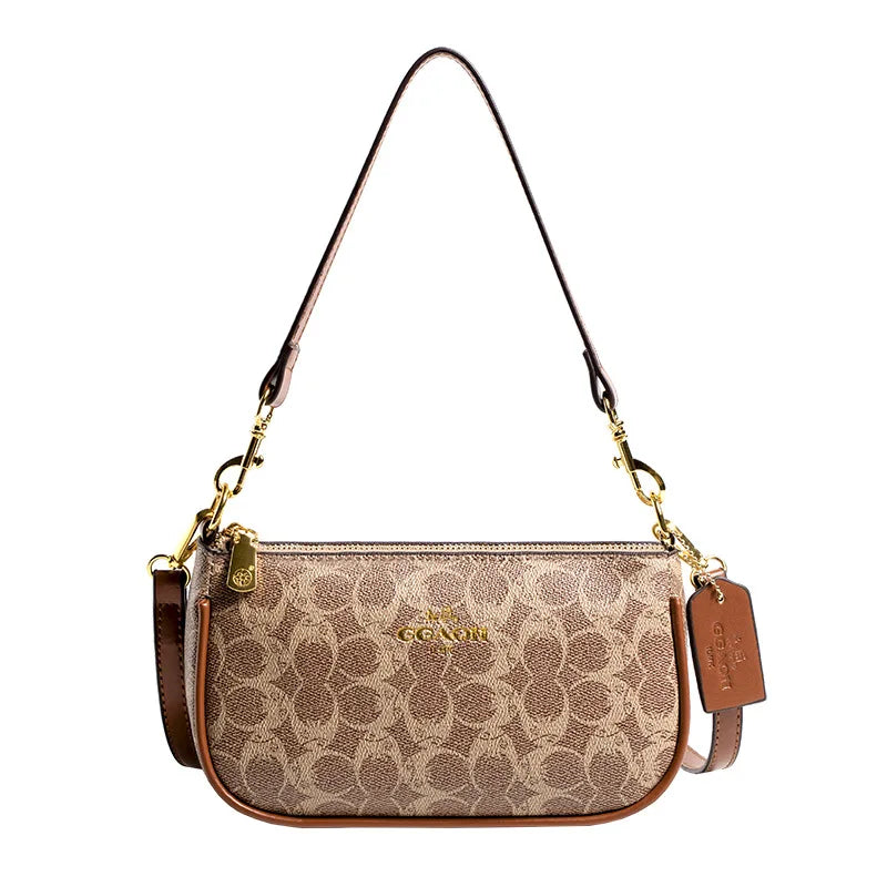 High-End Underarm Shoulder Bag Classic Vintage Design
