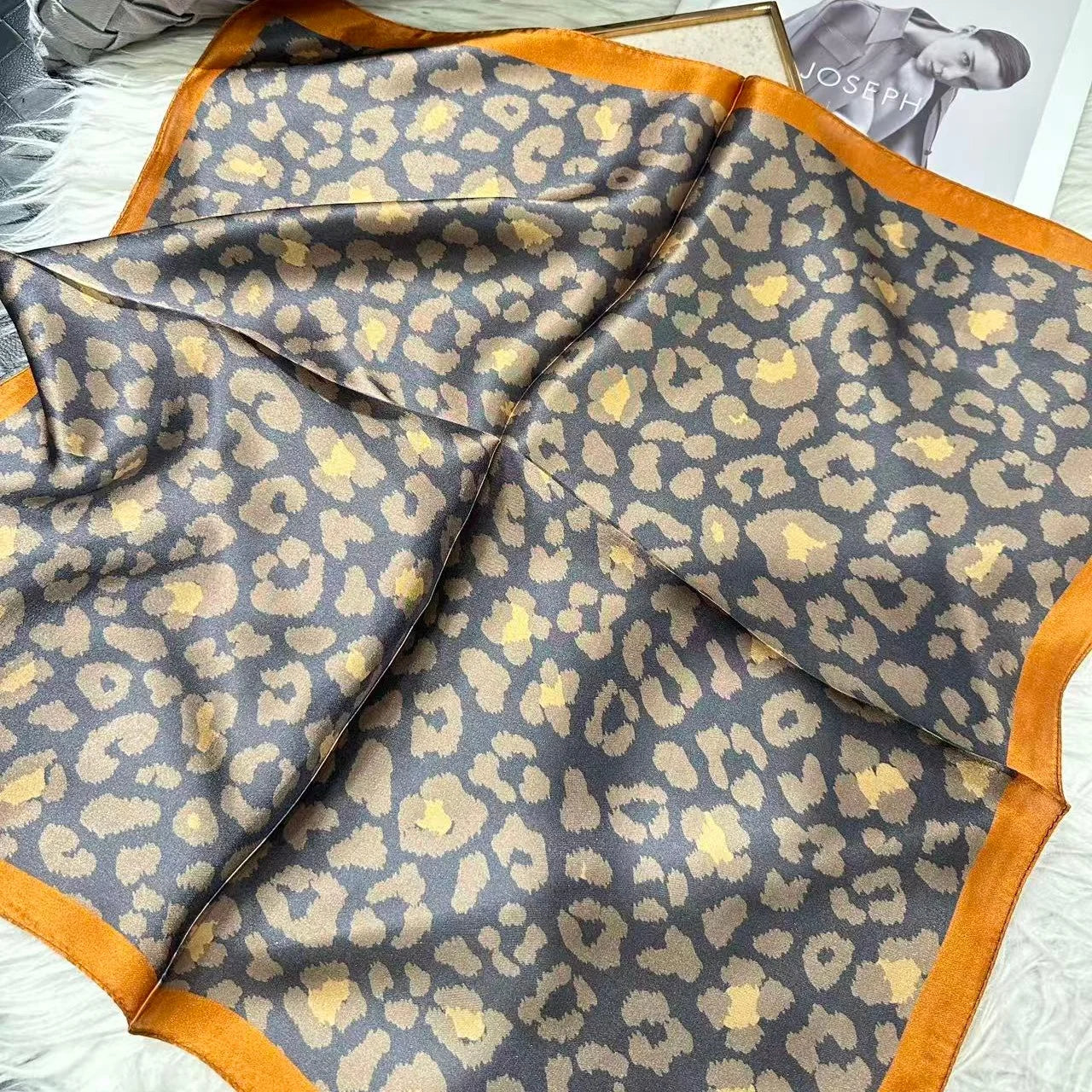 Women's 100% Mulberry Silk Scarf For Hair Headscarf